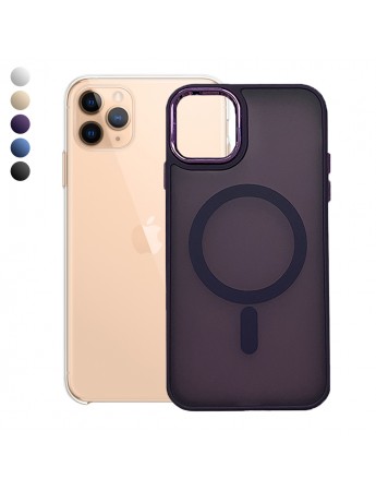 iPhone 11 Pro Max Kılıf FreyaX Seri Magsafe Özellikli Silikon Kapak