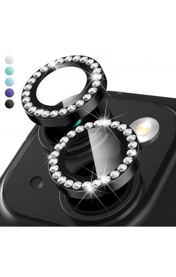iPhone 11 Taşlı Metal Kamera Lens Koruyucu 2li Set…