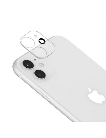 iPhone 12 Kamera Lens Koruyucu 3D Cam Şeffaf Tam Kaplama