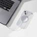 iPhone 13 Kılıf Magsafe Özellikli Şeffaf Silikon Kapak