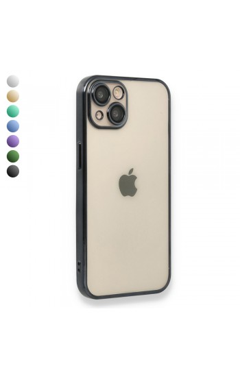 iPhone 13 Kılıf Razer Lens Çerçeveli Silikon Kapak…