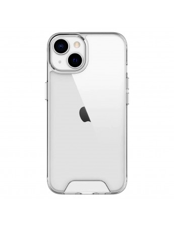 iPhone 13 Kılıf Space Seri Lux Silikon Şeffaf Kapak