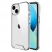 iPhone 13 Kılıf Space Seri Lux Silikon Şeffaf Kapak