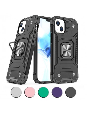 iPhone 13 Mini Kılıf Kickstand Ring Tam Koruma Kapak