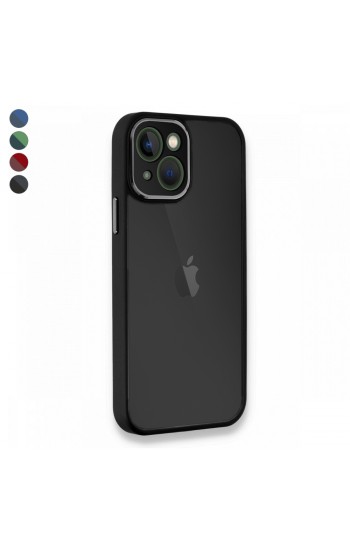 iPhone 14 Kılıf Freya Lazer Lens Kamera Çerçeveli Silikon Kapak…
