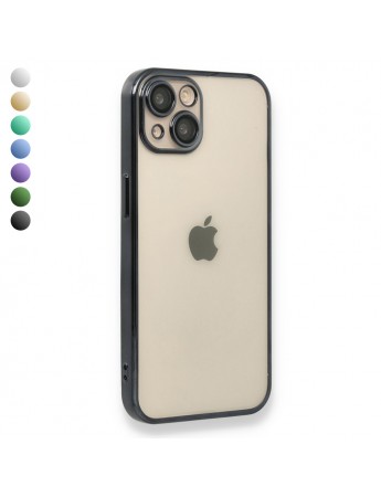 iPhone 14 Kılıf Razer Lens Çerçeveli Silikon Kapak