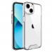 iPhone 14 Kılıf Space Seri Lux Silikon Şeffaf Kapak