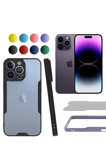 iPhone 14 Pro Kılıf Platin Matte Silikon Arka Kapak…