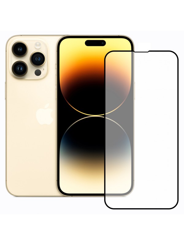 iPhone 14 Pro Max Ekran Koruyucu 20D Temperli Ekstra Cam