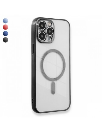 iPhone 14 Pro Max Kılıf Magsafe Özellikli Lazer Silikon Kapak