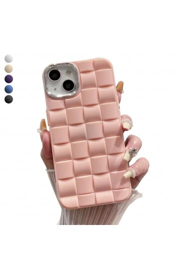 iPhone 15 Kılıf Roof 3D Örgü Desen Silikon Kapak…