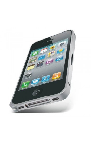 iPhone 4s 0,7mm Metal Bumper Çerçeve Kılıf Gri…