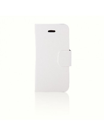 iPhone 4S Cüzdanlı ve Standlı Kılıf Beyaz