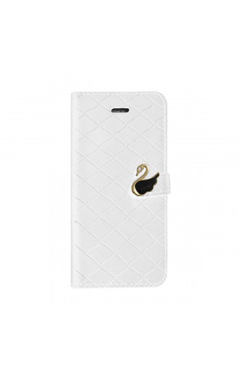 iPhone 4S Kuğu Tokalı Cüzdanlı Standlı Kılıf Beyaz…