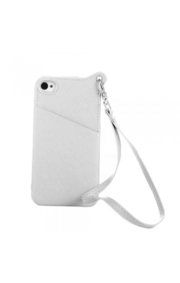 iPhone 5-5s-SE BADI Kartlıklı Arka Kapak Beyaz…