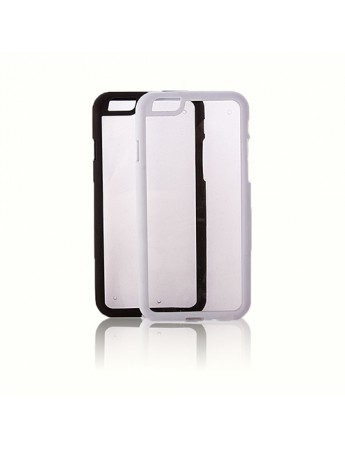 iPhone 6 4,7 inç Çerçeveli Soft Silikon Beyaz