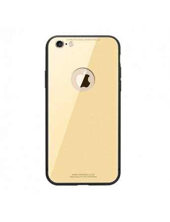 iPhone 6/6S Boss Tpu Cam Arka Kapak Gold