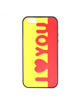iPhone 6 / 6s Taraftar G Silikon Kılıf Sarı-Kırmızı