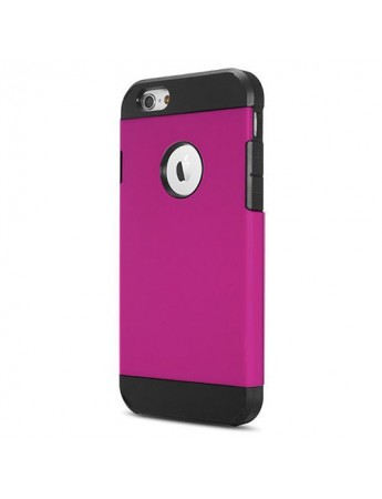iPhone 6 Plus 5,5 inç Metal Arka Kapak Pembe