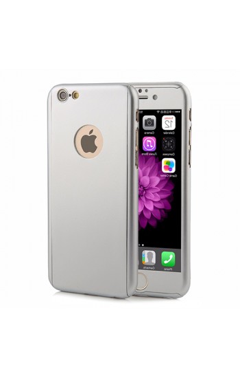 iPhone 7-8 360 Derece Koruma Arka Kapak Gri…
