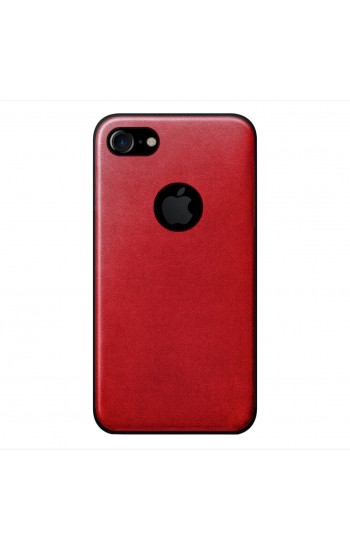 iPhone 7-8 360 Derece Slim Premium Deri Görünümlü Silikon Kılıf Kır…