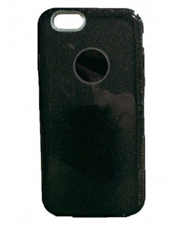 iPhone 7/8 3in1 Simli Silikon Arka Kapak Siyah