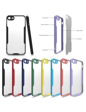 iPhone 7 / 8 Kılıf Platin Matte Silikon Arka Kapak
