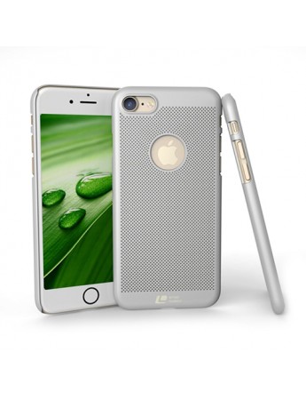 iPhone 7 / 8 Loopee Point Sert Arka Kapak Silver