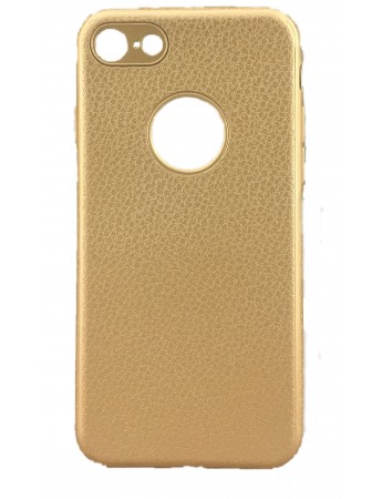 iPhone 7-8 Premium Rind Silikon Arka Kapak Gold