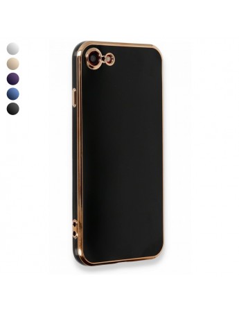 iPhone 7 / 8 / SE 2020 Kılıf Luxury Seri Kamera Korumalı Silikon Kapak