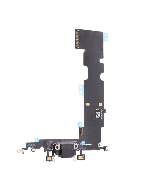 iPhone 8 Plus Şarj Soketi Mikrofon Filmli - Siyah…