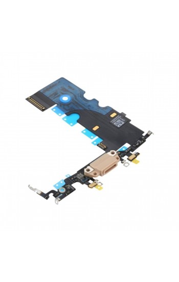 iPhone 8 Şarj Soketi Kulaklık Soketi Mikrofon Filmli Gold…