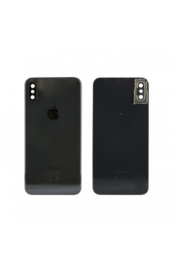 iPhone X Arka Kapak Batarya Pil Kapağı Lensli - Siyah…