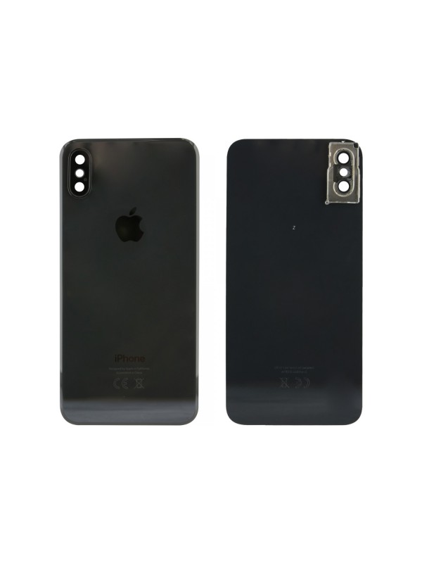 iPhone X Arka Kapak Batarya Pil Kapağı Lensli - Siyah…