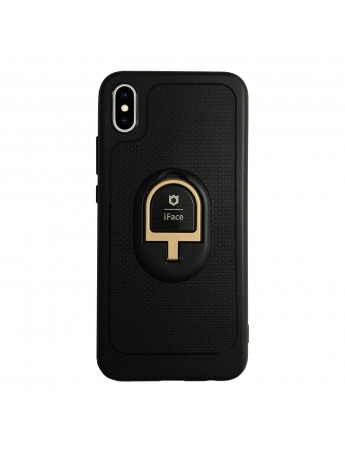 iPhone X/XS iFace Yüzük Tutuculu Arka Kapak Halka-Gold