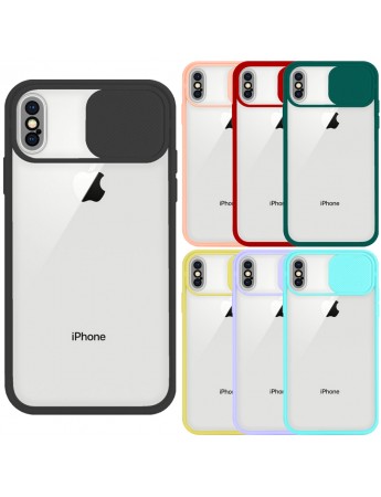 iPhone X / XS Kılıf Palm Kamera Koruma Kapaklı Silikon
