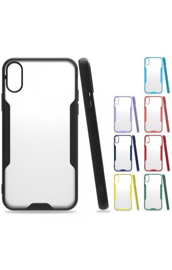 iPhone X / XS Kılıf Platin Matte Silikon Arka Kapak…