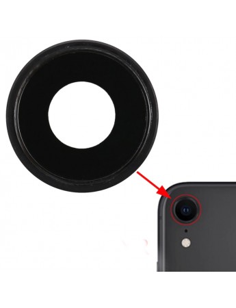 iPhone XR Kamera Lensi Kamera Camı - Siyah
