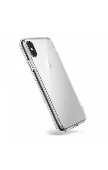 iPhone XS MAX Kılıf FitCase Toz Koruma Tıpalı Şeffaf Arka Kapak…