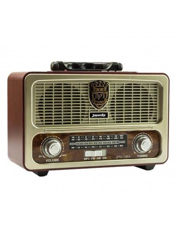 JapanEx JPN-1964 Nostalji Radyo Bluetooth Hoparlör USB/SD/FM/BT