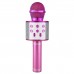 Karaoke Mikrofon Bluetooth, USB, Hafıza Kartı ve Aux Girişli WS-858