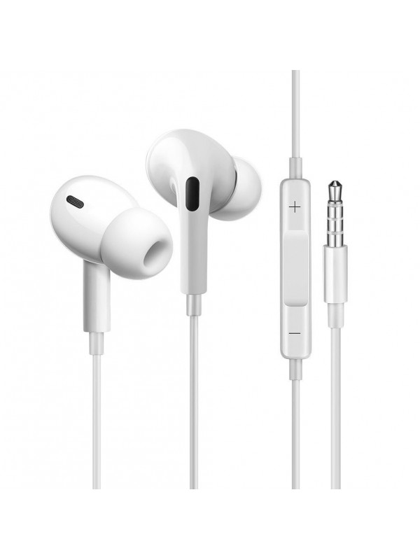 Karler Bass KR-902 InPods Pro Kulak İçi Kablolu Kulaklık - Beyaz