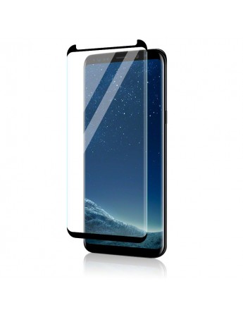 Key Samsung Galaxy S9 (G960) 3D Cam Ekran Koruyucu Siyah