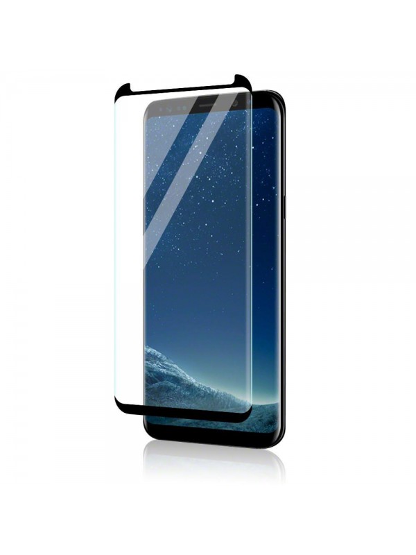 Key Samsung Galaxy S9 (G960) 3D Cam Ekran Koruyucu Siyah