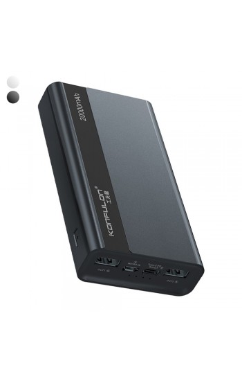 Konfulon A16Q 22.5W 20000 mAh QC3.0 Powerbank…