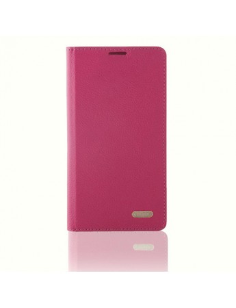 LG G2 D802 KAIYUE Standlı Deri Kılıf Kırmızı