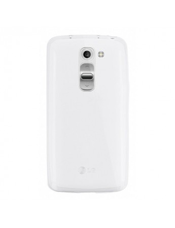 LG G2 Kılıf Soft Silikon Şeffaf Arka Kapak