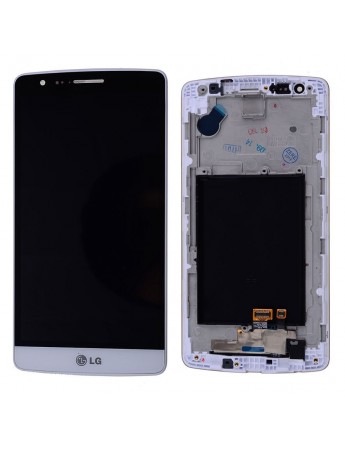 LG G3 Beat (Mini) D723 Ekran LCD Dokunmatik Çıtalı - Beyaz