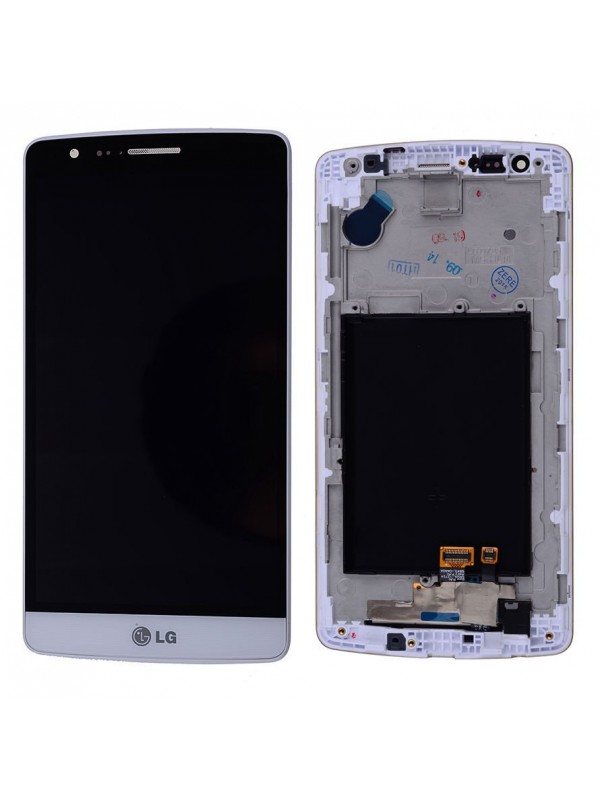 LG G3 Beat (Mini) D723 Ekran LCD Dokunmatik Çıtalı - Beyaz…