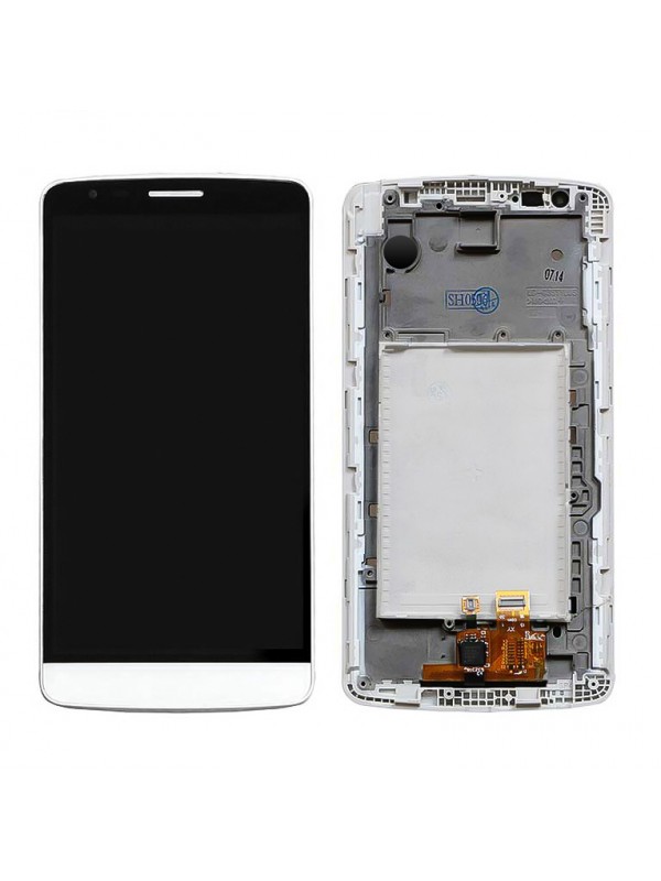 LG G3 Stylus D693 LCD Ekran Dokunmatik Çıtalı - Beyaz…